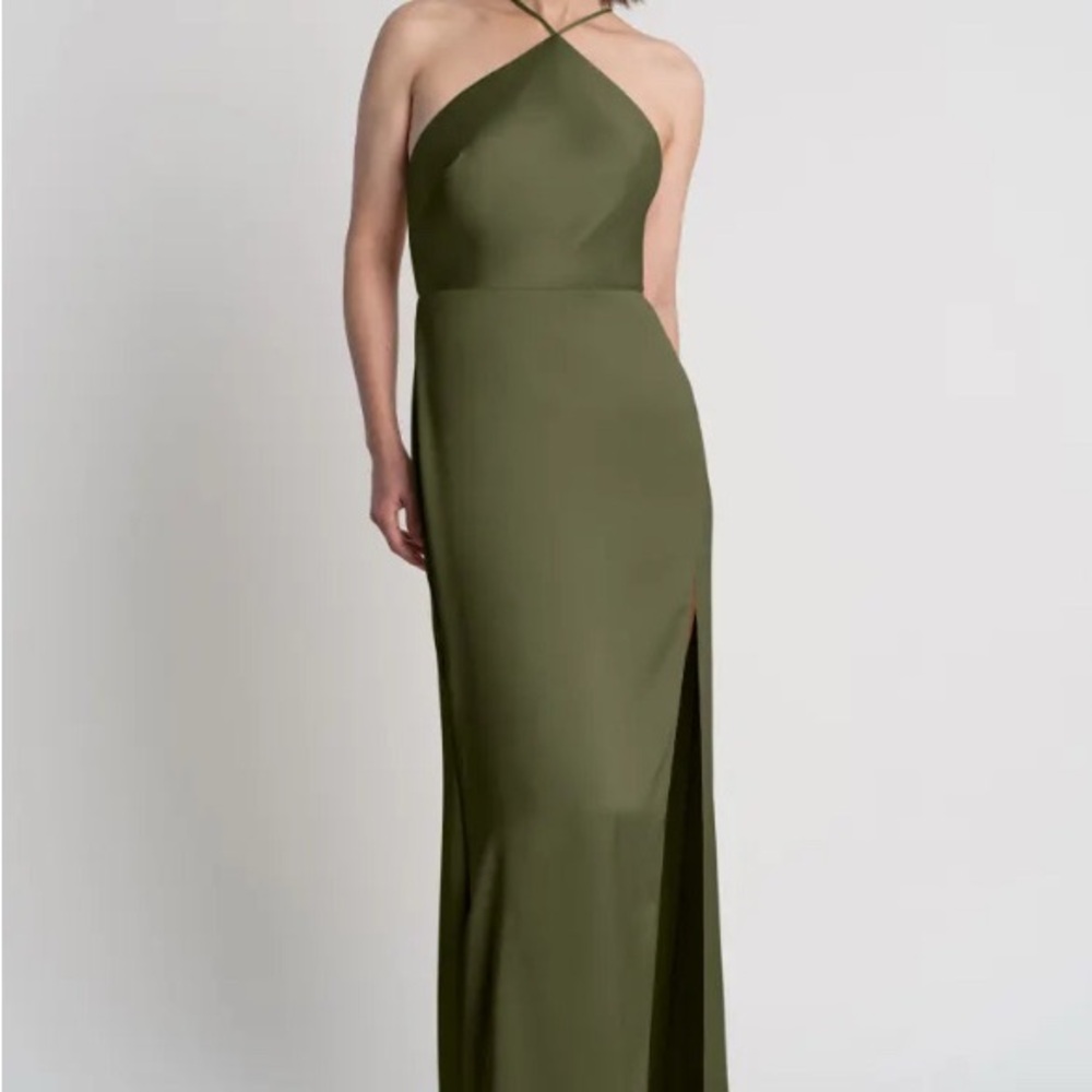 NWT : Jenny Yoo Bridesmaid Dress Summer | Olive | Size 8